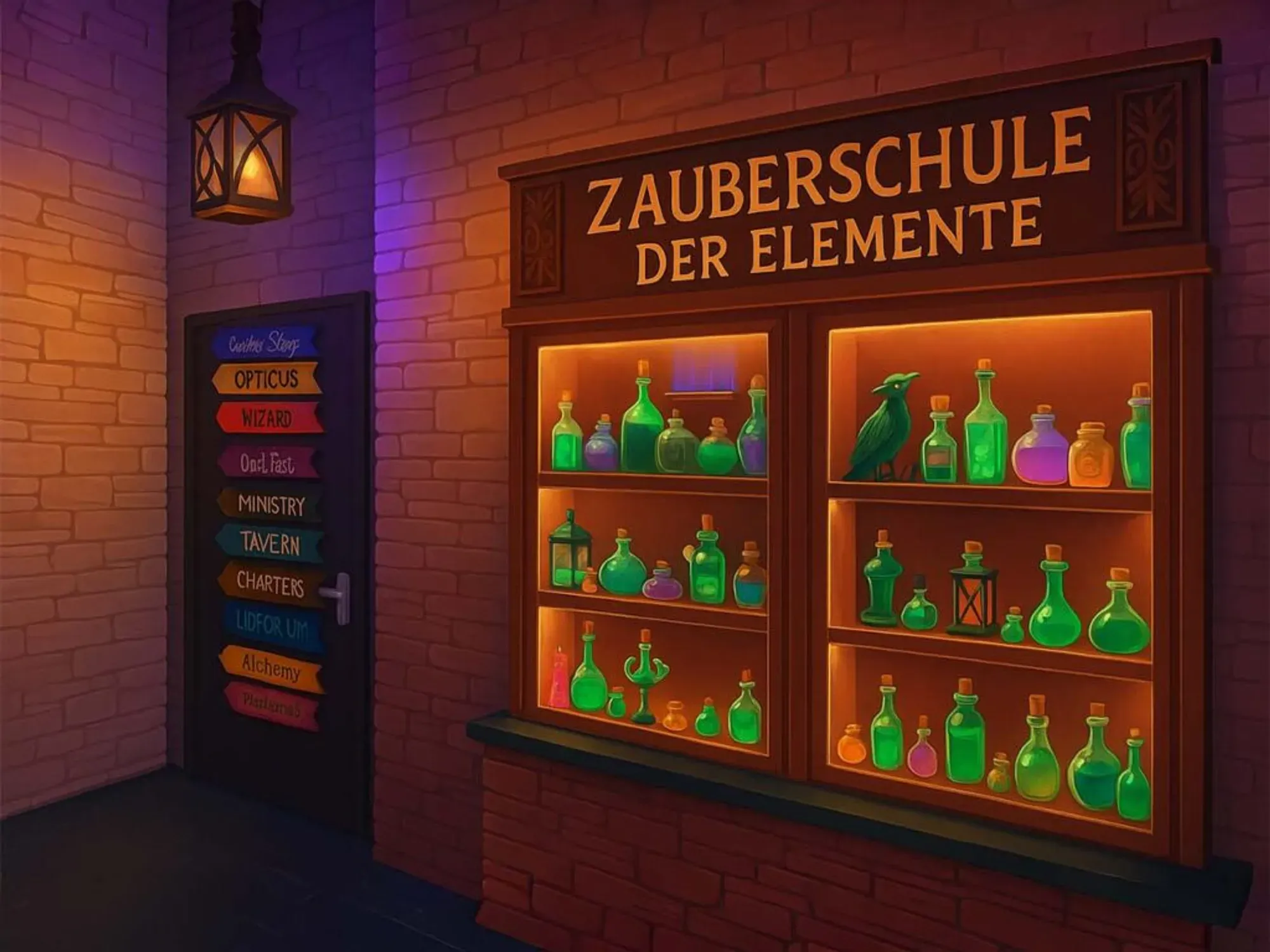 Die Zauberschule der Elemente