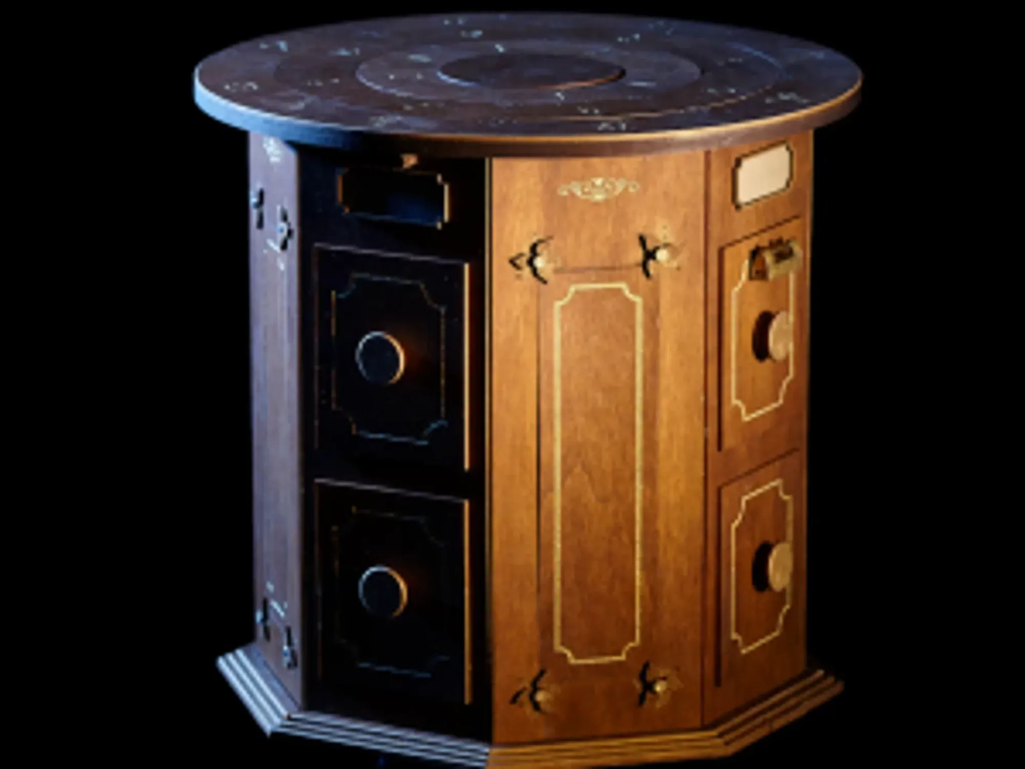 Magic puzzle table
