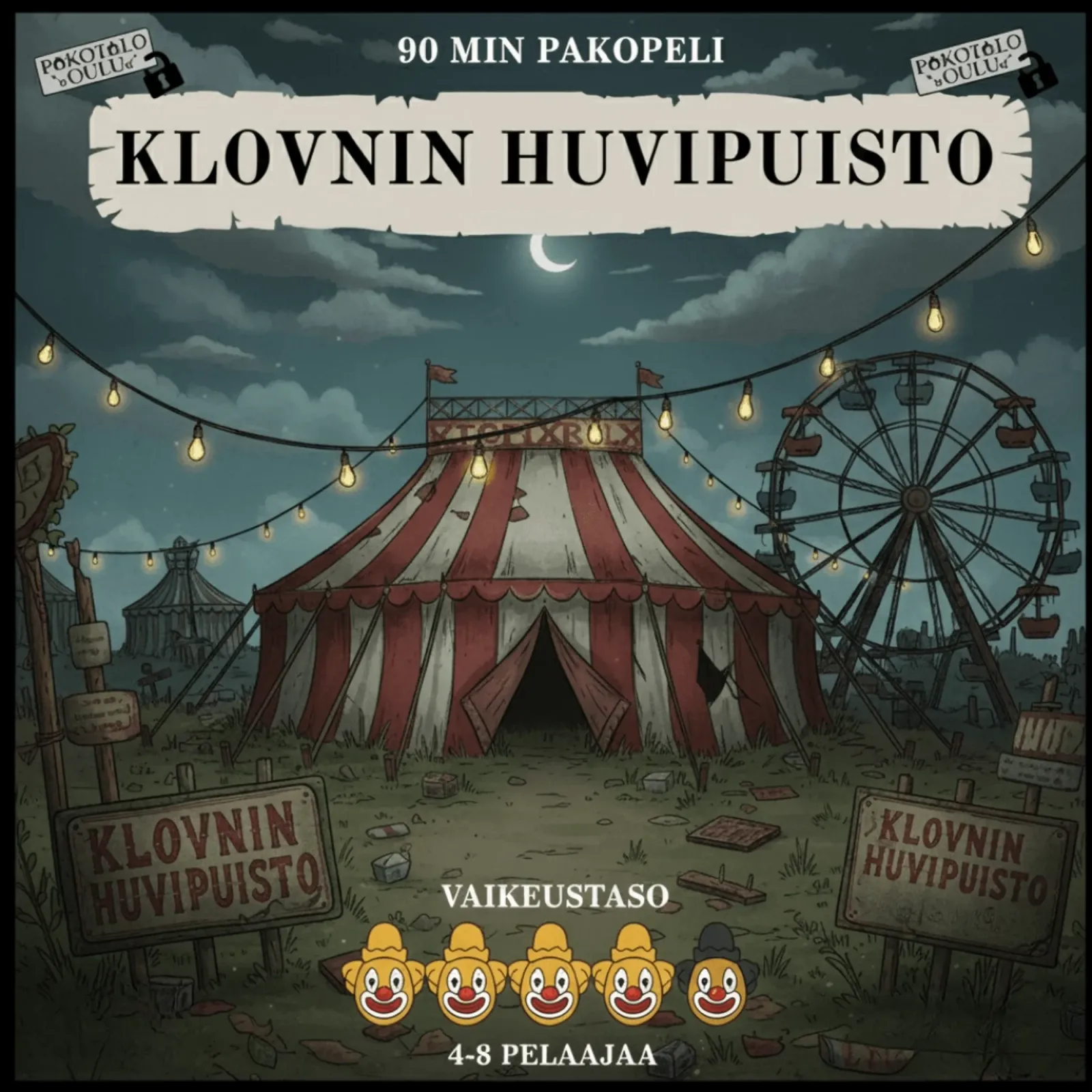 Klovnin huvipuisto