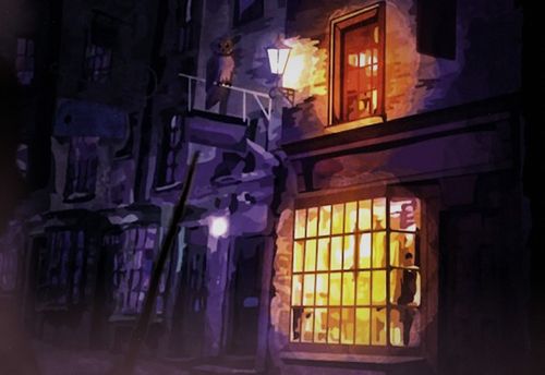 Dark Machinations in Zaginis Magic Shop