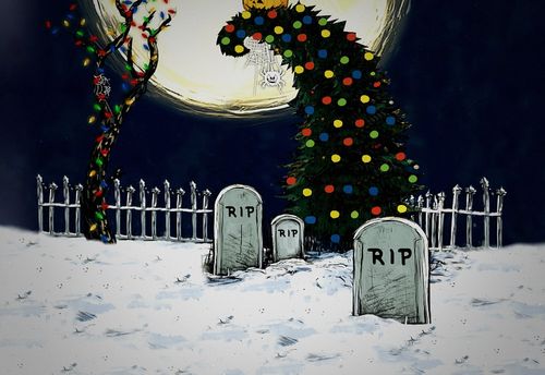 The Pumpkin King's Christmas Cabin
