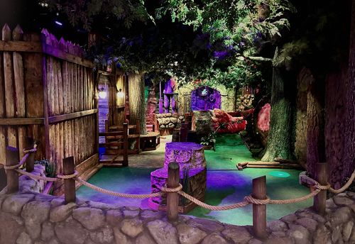 Into the Mysterious Mine: A Minigolf Adventure