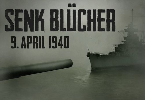 Sinking Blücher – 09 april 1940