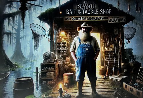 The Bayou Bait and Tackle & the Quest for the Golden Worm Escape Room