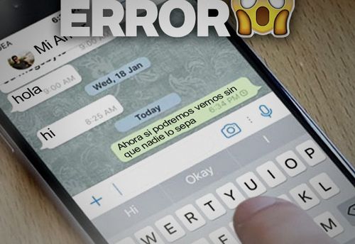 Mensaje Por Error