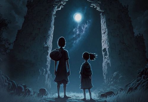 星空遺跡のファンタジー冒険