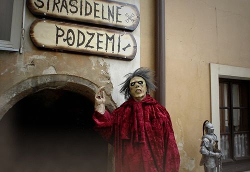 Strašidelné podzemí Tábor