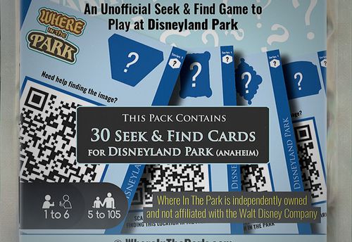 Disneyland Park - Where in the Park Game - Series 1