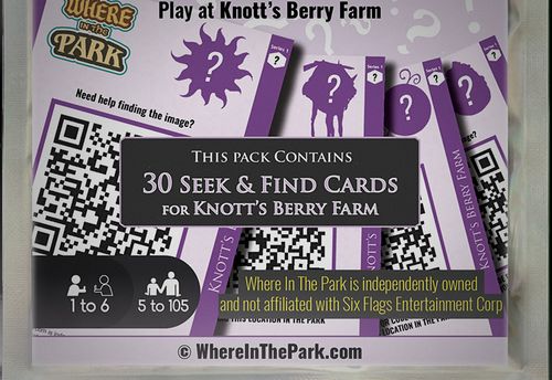 Knott's Berry Farm - Where in the Park Game