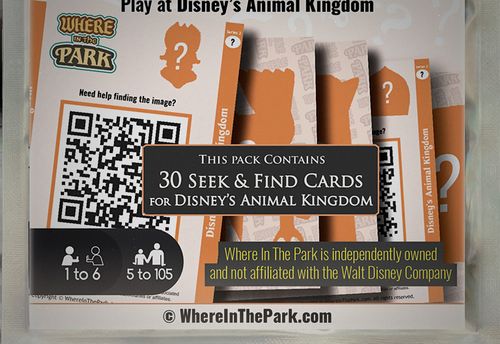 Disney's Animal Kingdom - Where in the Park Game - Series 2