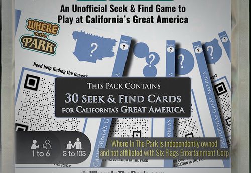California's Great America - Where in the Park Game - Series 1
