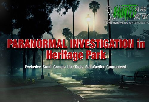 Paranormal Investigation Event