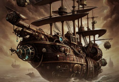 Steampunk Treasure Planet