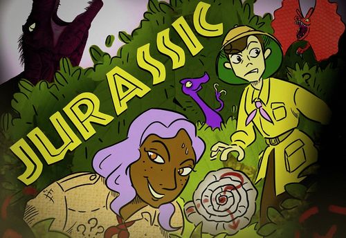 Dino in the Jurassic
