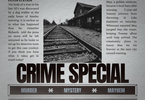 Murder Mystery: Murder at the Station v.2