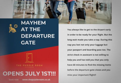 Mayhem at the Departure Gate