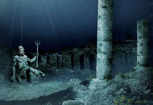 Atlantis, the Submerged City