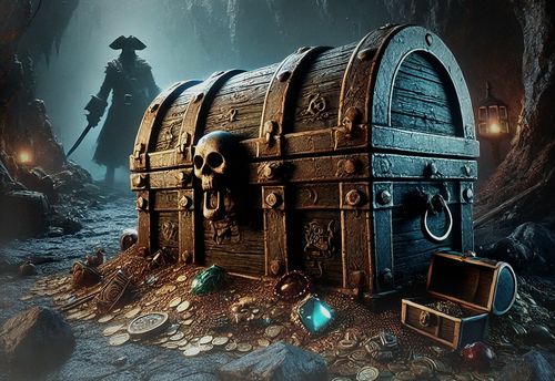 Caverne: Le Coffre Oublié