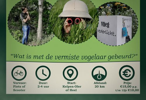 Fiets Escape Route: De Vermiste Vogelaar