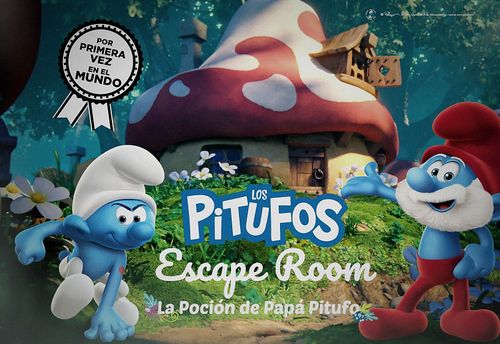 Los Pitufos Escape Room La Poción De Papá Pitufo