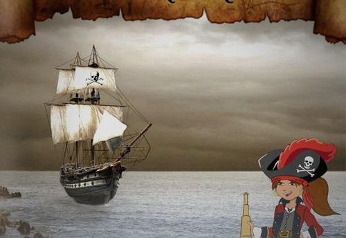 Daniela and the Pirate Galleon