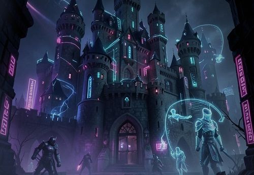 Cyberpunk Medieval
