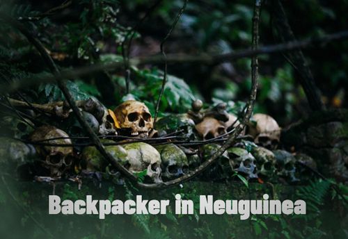 Backpacker in Neuguinea