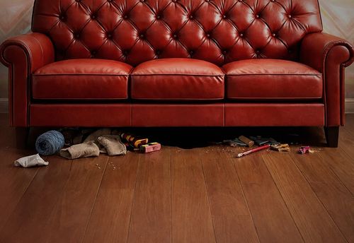 Bei Hempels unterm Sofa