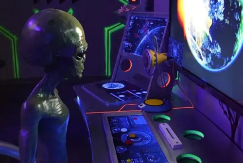 Alien Spacecraft Invasion