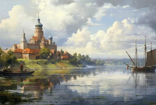 The mystery of the old city