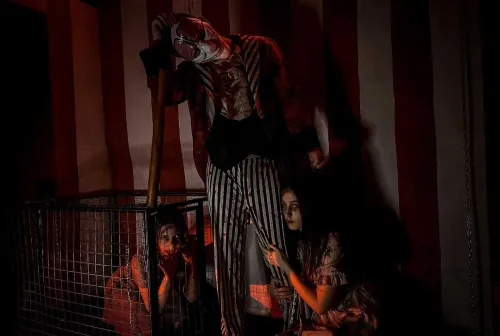 Escape from Mr. Bobinsky's circus