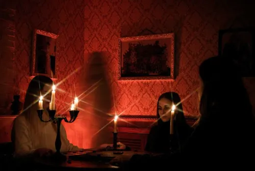 Spiritualist séance