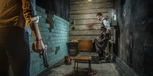 HOSTEL. TORTURE BASEMENT