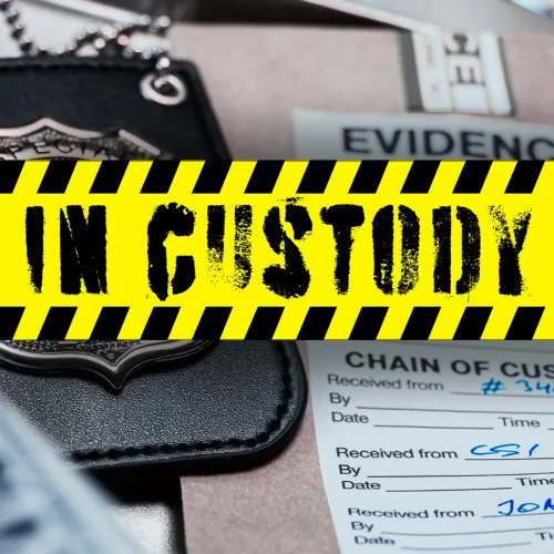 IN CUSTODY